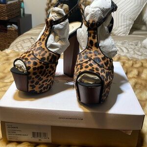 Jessica Simpson dany JS-DANY6 leopard 🐆 never worn